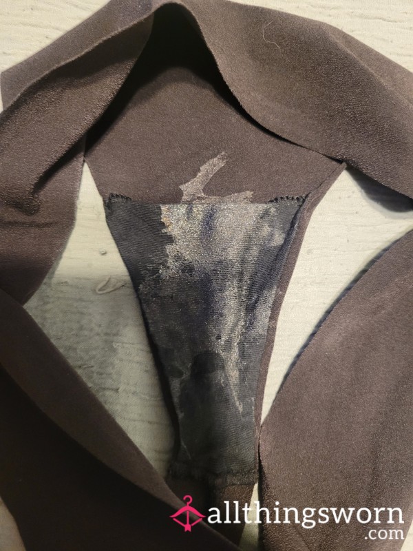 Custom My C*m VS Thong Panties Cotton Crotch