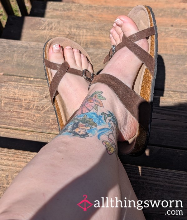 Custom Requests Allowed: New Brown Sandals