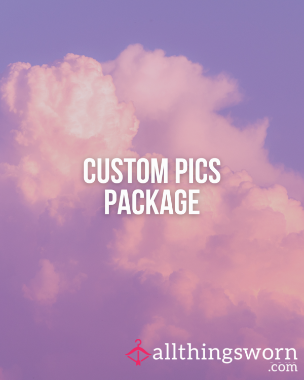 Custom Selfie Package (5 Per Package) – Just For You