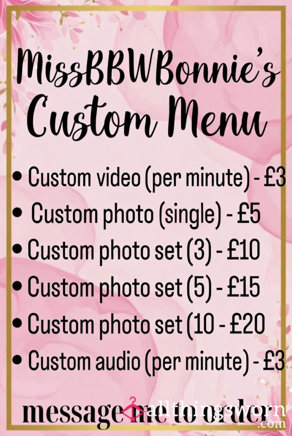 Custom Sets