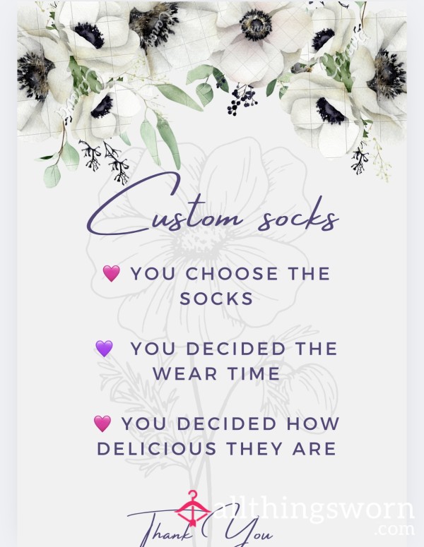 Custom Sock Experience