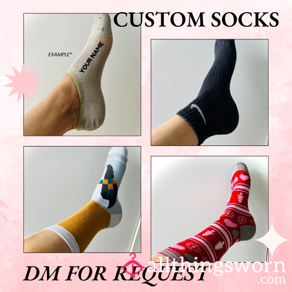 Custom Socks | Theme, Place, Wear Time | 2-4 Years Old