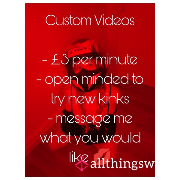 Custom Videos 📸 👿