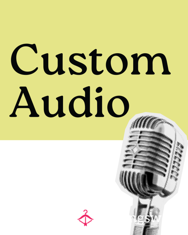 💜 Custom Voice Notes & Messages