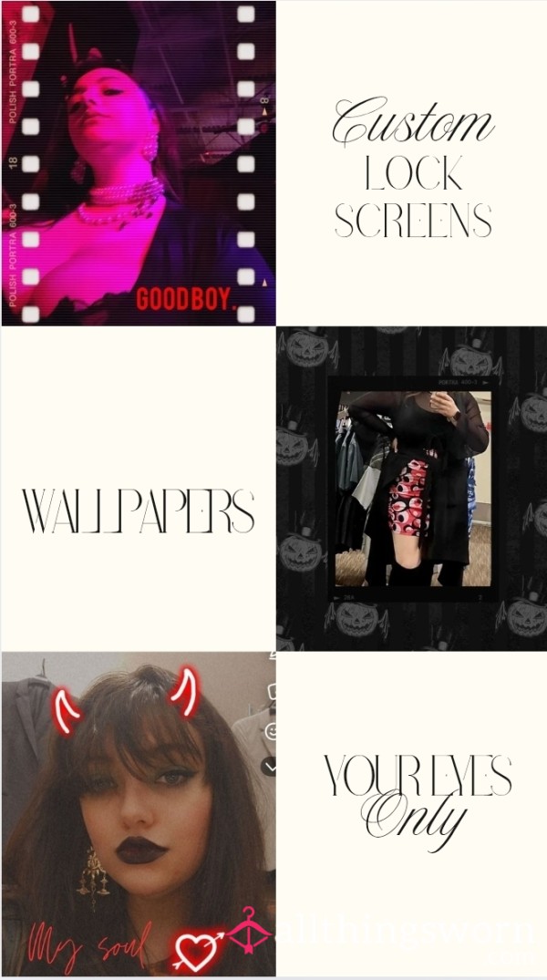 Custom Wallpaper/Lockscreens