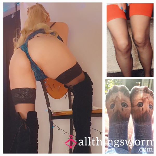 Custom Wear Mystery Box 📦 Knickers, Bra's, Stockings, Socks... What Delightful 4 Things Will I Pick For Your Box 📦👙🧦#s**yscent #maturemadam