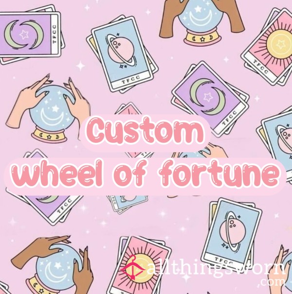 Custom Wheel Of Fortune