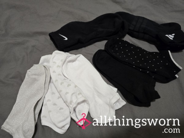 Custom Worn Ankle Socks – Worn As Long As You Want 👣