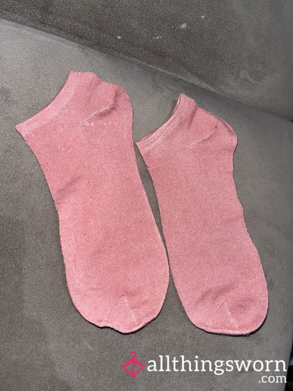 Custom Worn Cor*l Colour Socks For You