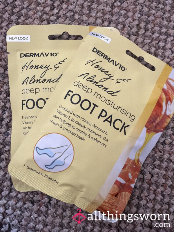Custom Worn Foot Masks