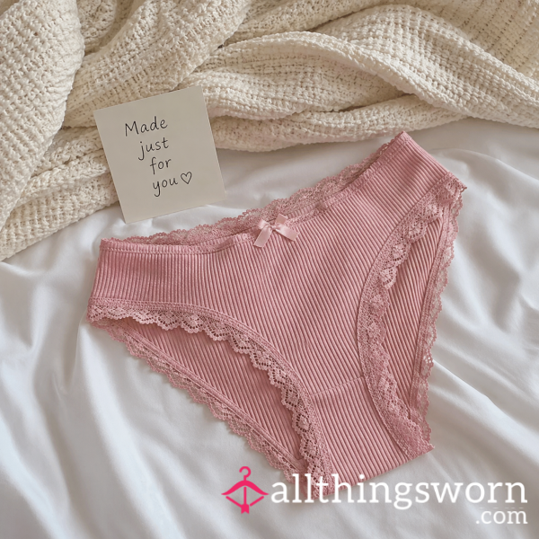Custom Worn Panties – Made Just For You 💋