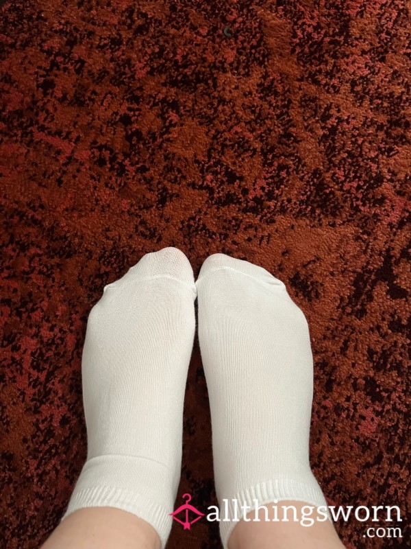 Custom Worn Socks — Worn As Long As You Wish, Name Written On Them 💌