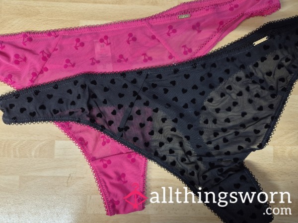 Custom Worn Thongs 🥰