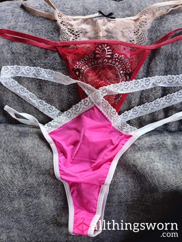 Custom Worn Thongs