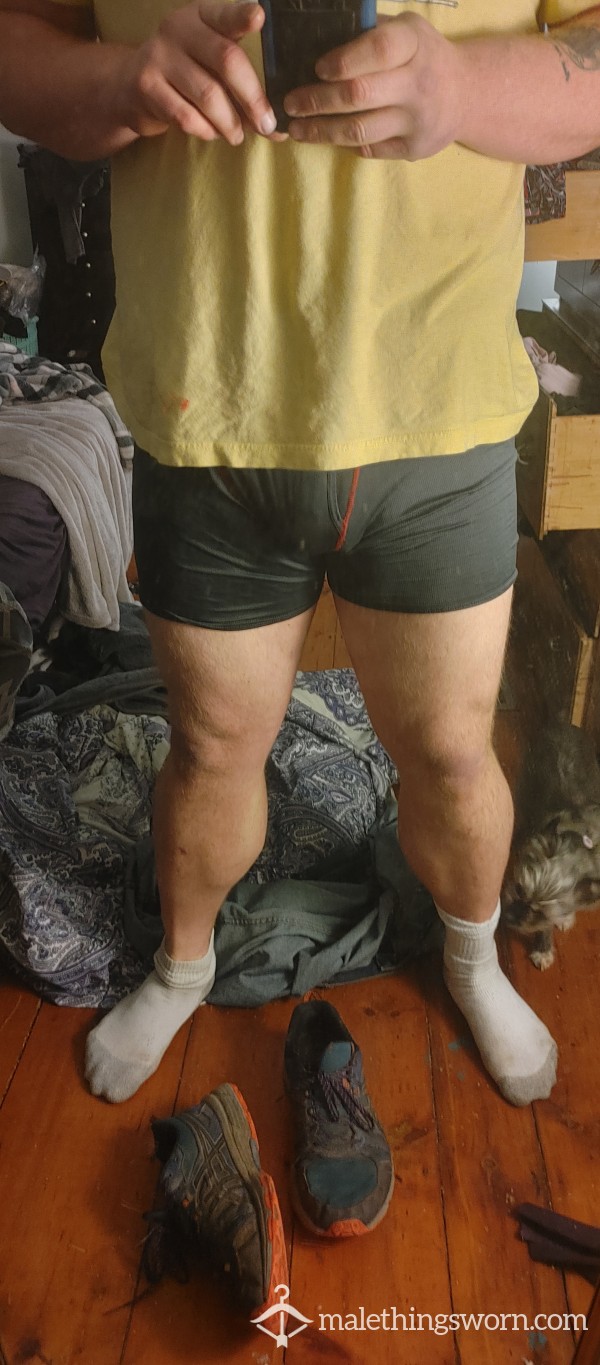 Custom Worn Underwear Haynes XTemp Premium Underwear. Used For A Full Day Of Lobstering