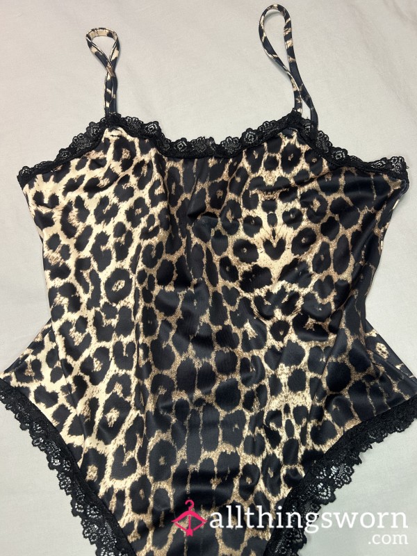 Leopard Print Bodysuit - Worn Just The Way You Like  💋