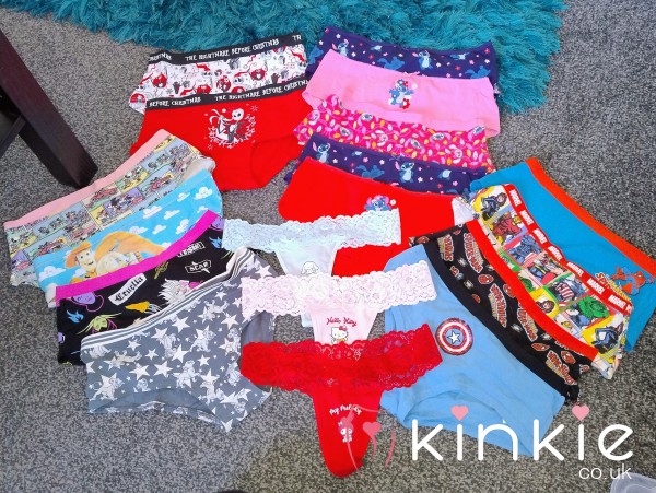 Customised Character Panties Worn Just For You 😉