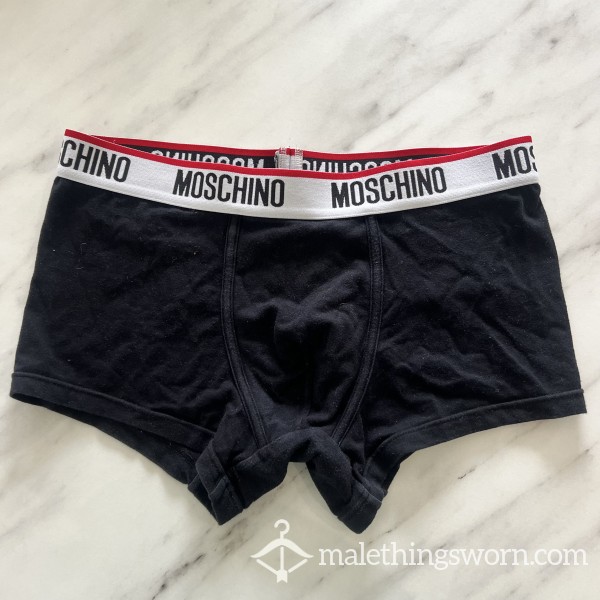 ‼️Customised Moschino Black Boxers‼️