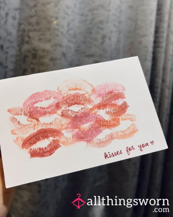 Customized Valentines Day Card 💌💋