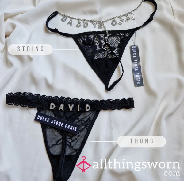 Custumized Thongs