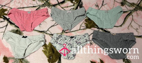 Cute 95% Cotton Pants Knickers Panties Ready To Wear Pick One And Any Additional Extras As Agreed Unicorns Pink Super Small Polka Dots Various Colours To Choose Size 6