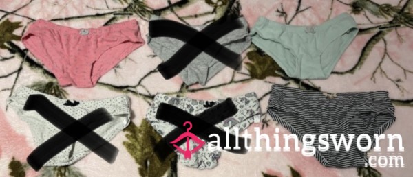 Cute 95% Cotton Pants Knickers Panties Ready To Wear Pick One And Any Additional Extras As Agreed Unicorns Pink Super Small Polka Dots Various Colours To Choose Size 6