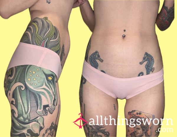 Cute Baby Pink Bikini Panties 2 Days Base Wear!