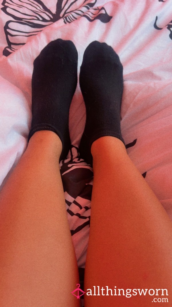 Cute Black Ankle Socks