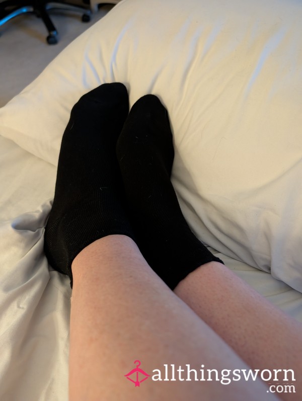 Cute Black Ankle Socks