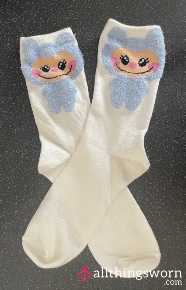 🎀 Cute Blue Labubu Ankle Socks🎀