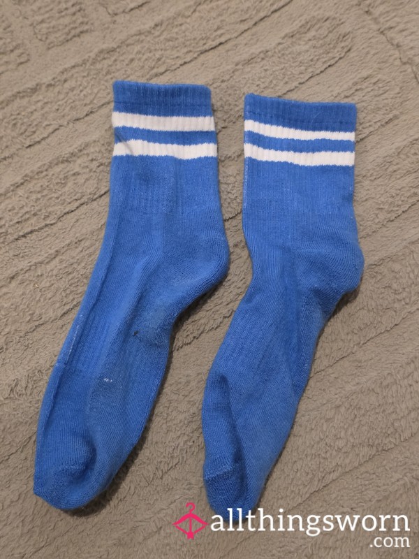 Cute Blue Socks.
