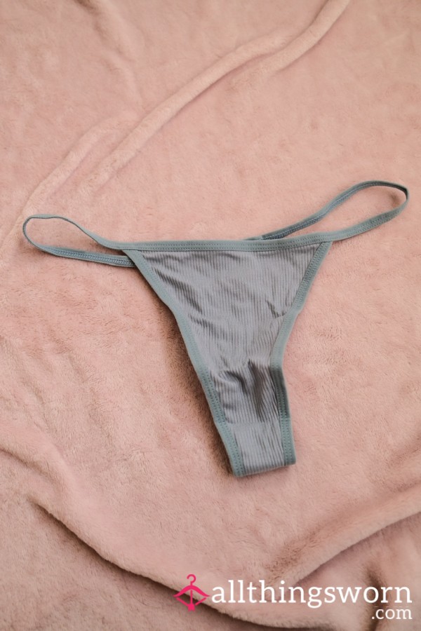 Cute Blue Thong - 48hr Wear 💙