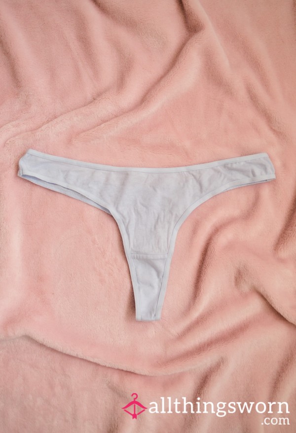 Cute Blue Thong -48hr Wear 🩵