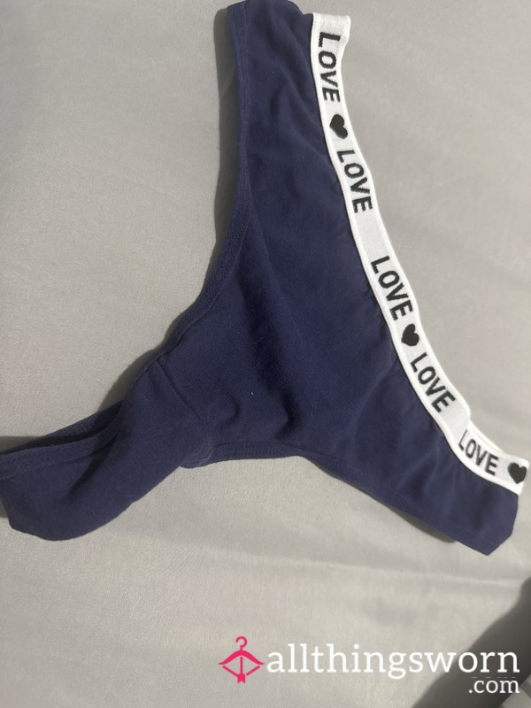 Cute Blue Thong!