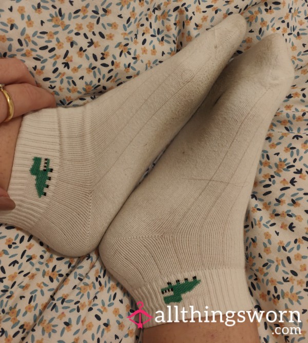 Cute But Dirty Dino Ankle Socks 🦖