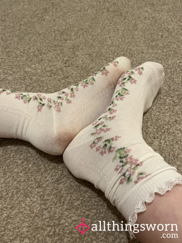 Cute But Dirty Lace Socks