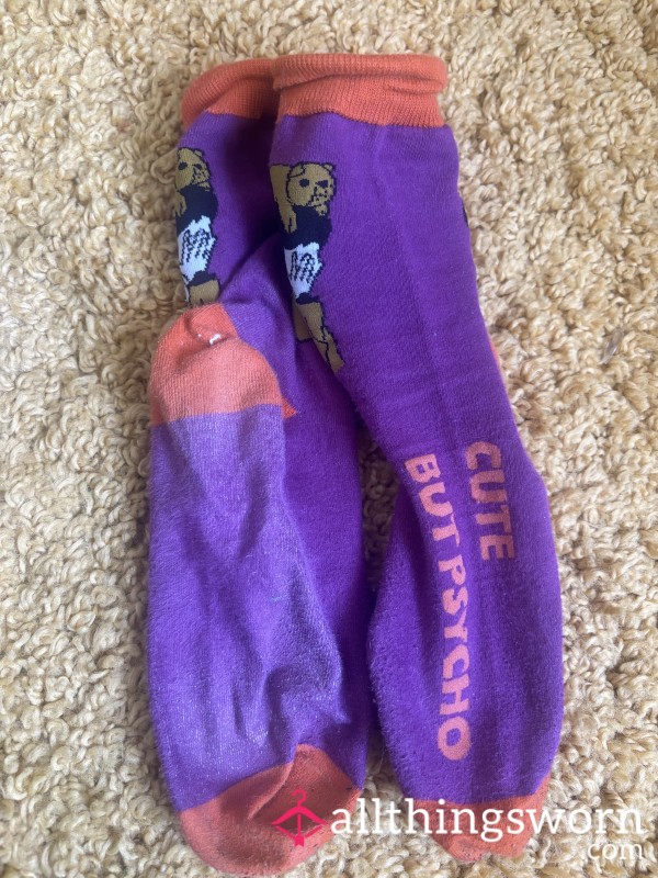 Cute But Psycho Sweaty Socks 😈