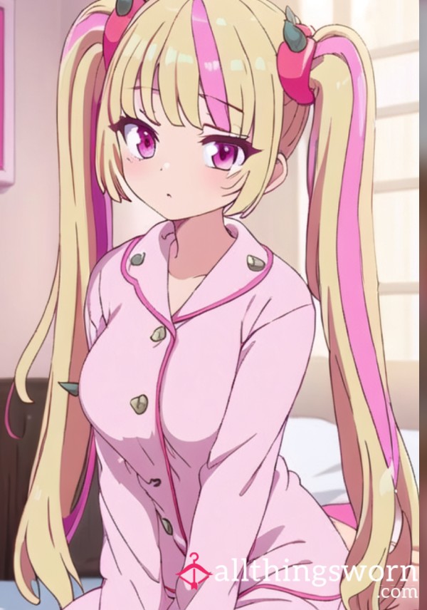 Cute Cheeky FlashPics🥹🩷  Pigtails Pijamas & Tits