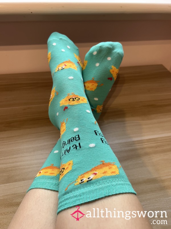 Cute Cheesey Socks For Smelly Feet 🤭😉