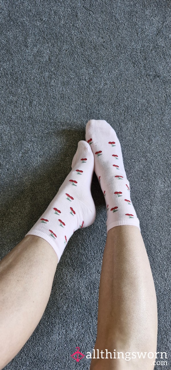 Cute Cherry Socks