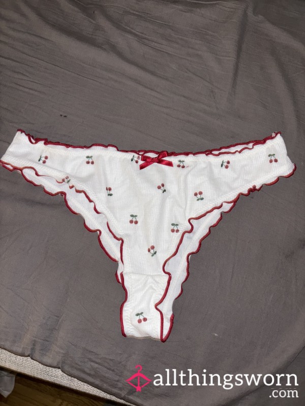 Cute Cherry Thongs Custom Wear