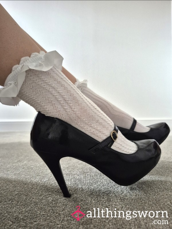 Cute Cotton Frilly Socks