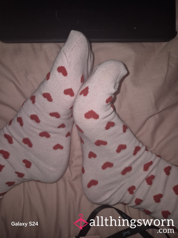 Cute Cotton Love Heart Socks