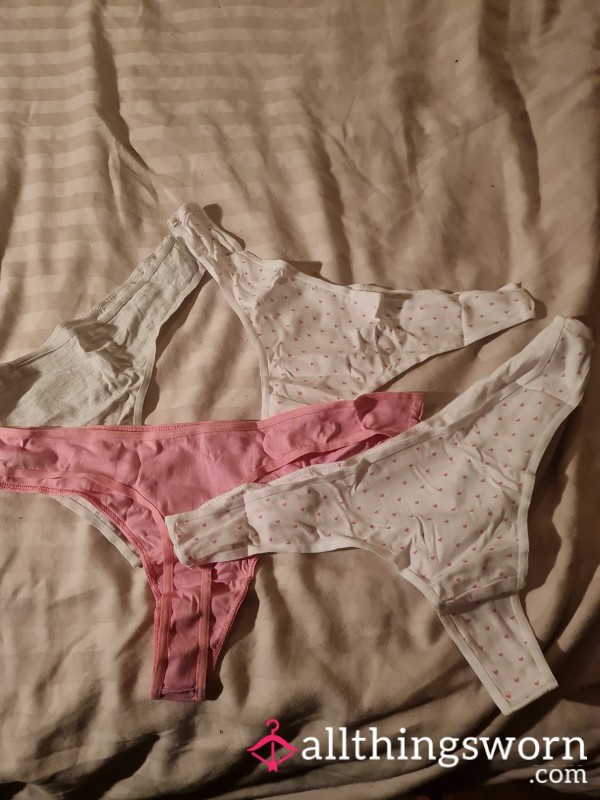 Cute Cotton Thongs