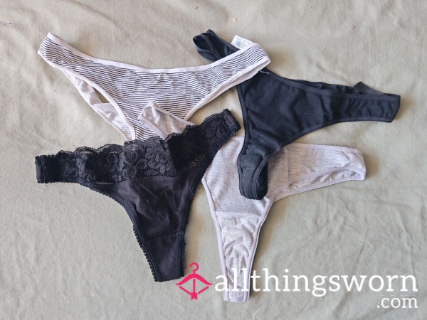 Cute Cotton Thongs