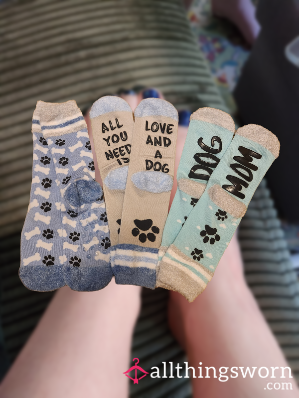 Cute Dog Grippy Socks 🐶😍