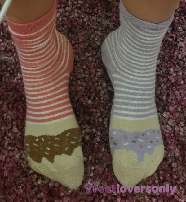 Cute Donut Socks