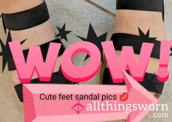 Cute Feet In Sandals 💋