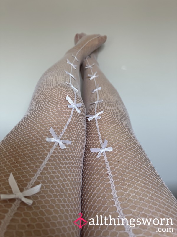 Cute Fishnet Tights, Worn For You 💗