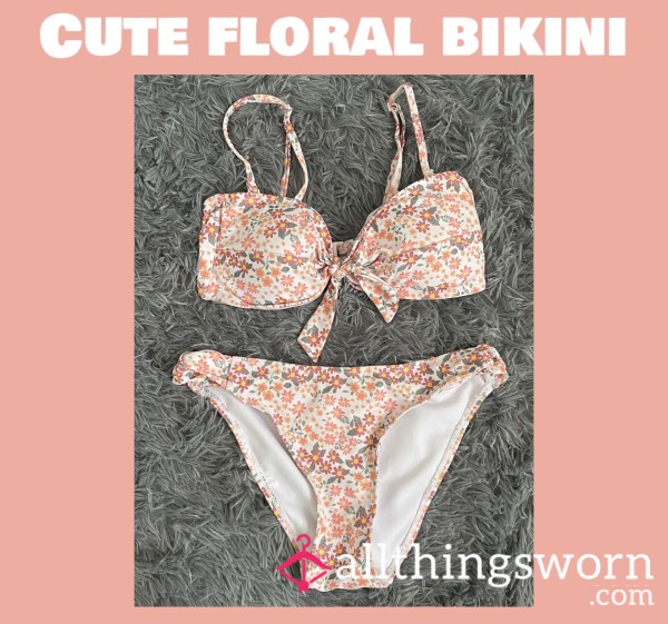 Cute Flor*l Bikini🌸